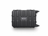 DJI BS100 Intelligent Battery Station closed rugged charging case, front view with DJI Enterprise branding