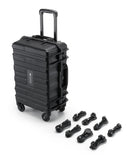 DJI BS100 Intelligent Battery Station rolling case with telescopic handle and supplied AC power cables