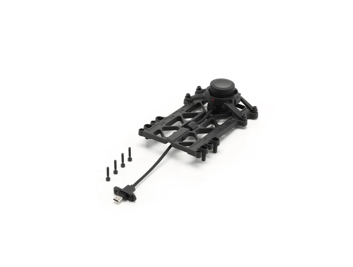 DJI Matrice 400 Third Gimbal Connector with mounting screws and cable
