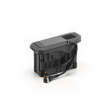 DJI TB100C Tethered Battery side view with the tether cable coiled