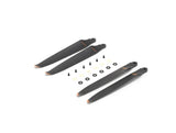 DJI Matrice 400 2510F propeller set and mounting hardware laid out on white