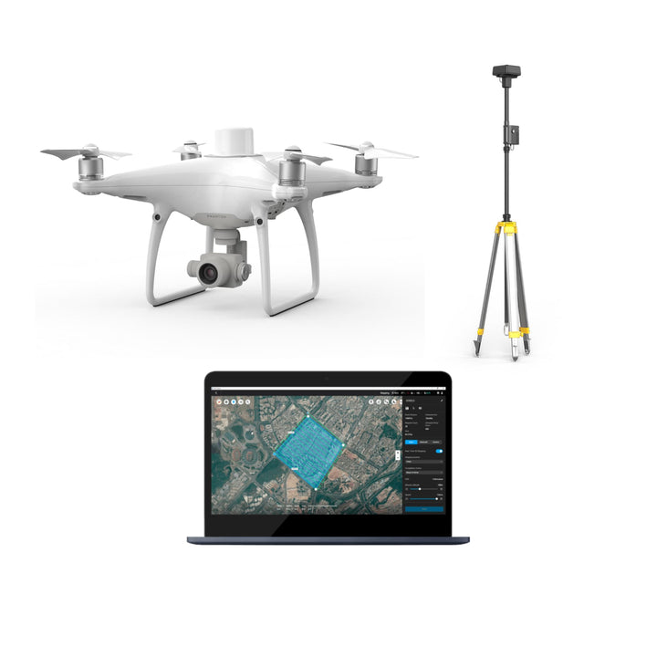 DJI Phantom 4 RTK + DJI Terra Pro Overseas (1 year) + D-RTK 2 Mobile Station Combo